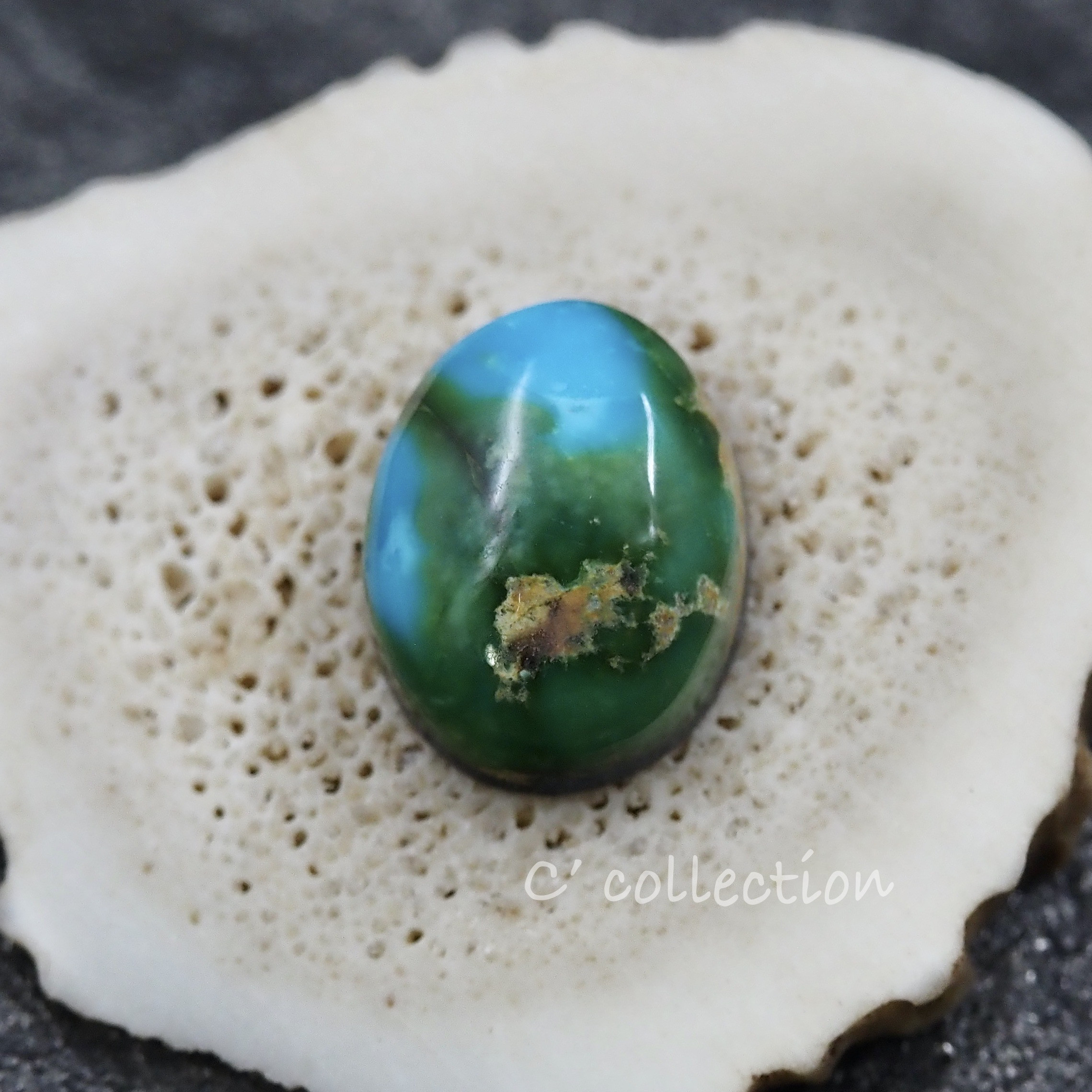 5,09ct Sonoran Gold Turquoise ソノランゴールド ターコイズ SON-16 メキシコ ルース
