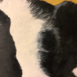 猫イラスト「ウメ6」原画（額縁入り） 3枚目の画像