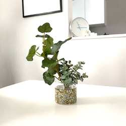 ■本物そっくり枯れない観葉植物■フェイクグリーン　葉　ガラス瓶　インテリア　ディスプレイ　グリーン　造花　ギフト 6枚目の画像