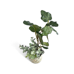 ■本物そっくり枯れない観葉植物■フェイクグリーン　葉　ガラス瓶　インテリア　ディスプレイ　グリーン　造花　ギフト 5枚目の画像