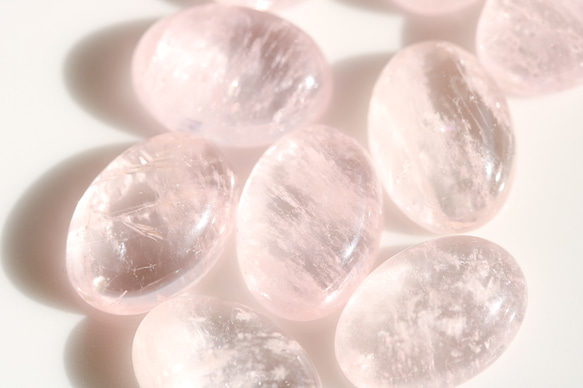 「桜ひとひら」モルガナイト 天然石リングsilver925&18KGP 9号～15号　ピンクアクアマリンの大粒リング 9枚目の画像