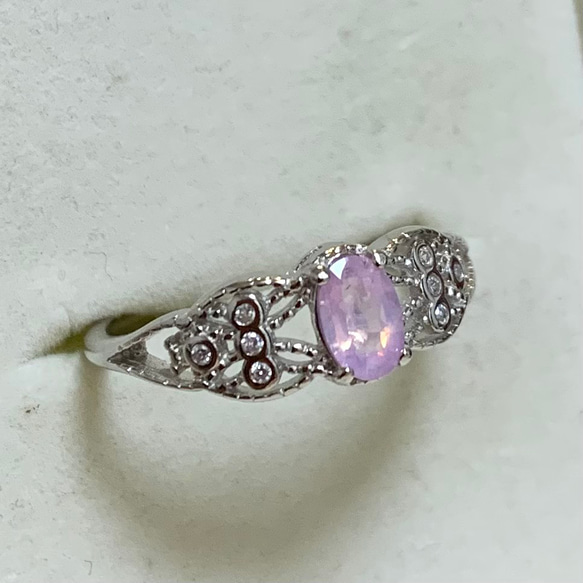 ✧₊⁎天然シルキーサファイア シルバーリング✧༚ Creema新作