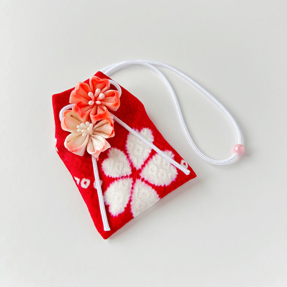 （ロマン桜）元巫女が作る花のお守り袋 3枚目の画像