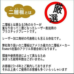 【送料無料】道具商プレート【許可証】 ネイビー・紺色 ※フォント選択可能 標識 警察・公安委員会指定 オーダーメイド 6枚目の画像