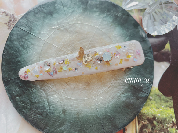 Spring Flower Garden Hair Clip 2枚目の画像