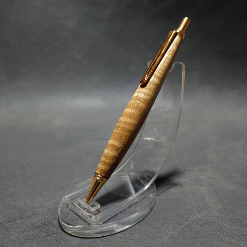 ウッドペンクラフト　黄櫨ツートン縮み杢 ウッドペンクラフト 黄櫨ツートン縮み杢