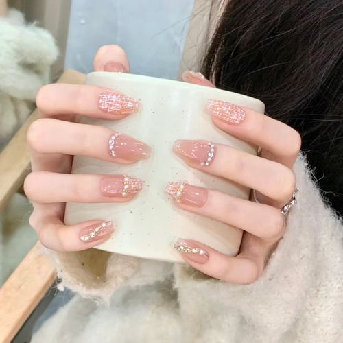 Lilith_nail☆ジェルネイルチップ☆付け爪☆お嬢様 ネイルチップ