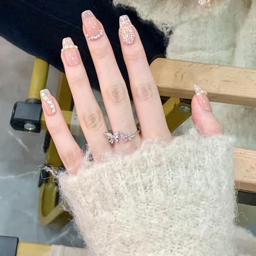 Lilith_nail☆ジェルネイルチップ☆付け爪☆お嬢様 ネイルチップ（つけ