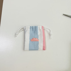 オリジナル手作りミニ巾着バッグ マインズホーム 9枚目の画像