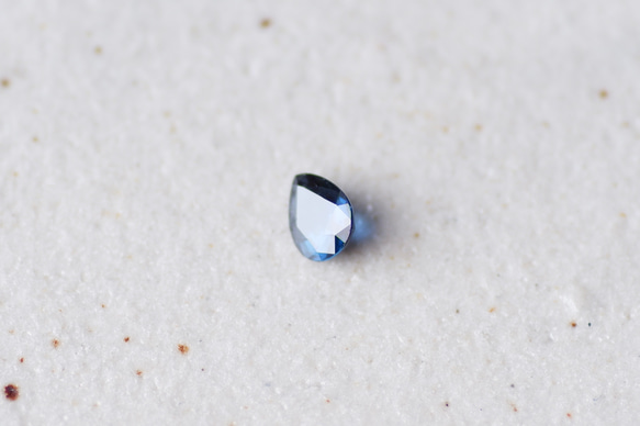 ブルー・サファイア＊ペアシェイプ・カット＊0.39ct＊5.0×4.0mm＊COS-050 2枚目の画像