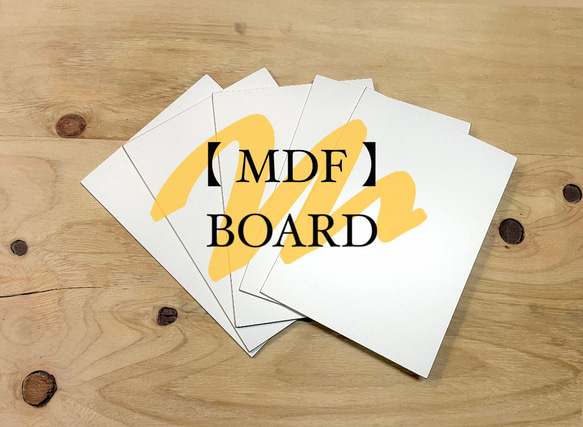 MDF】パネル5枚セット A6サイズ 白 木材・板 大工のはざいやさん 通販