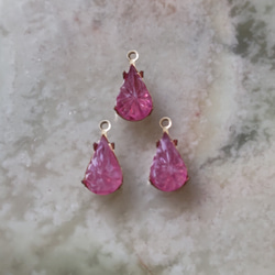 大粒　ヴィンテージサフィレット　サフィリーン　ペアシェイプ ヴィンテージサフィレットストーン、18/13、1個、ヴィンテージ