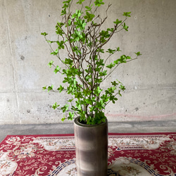 光触媒　人工観葉植物　ウォールグリーン　フェイクグリーン　花器付ドウダン@gja 5枚目の画像