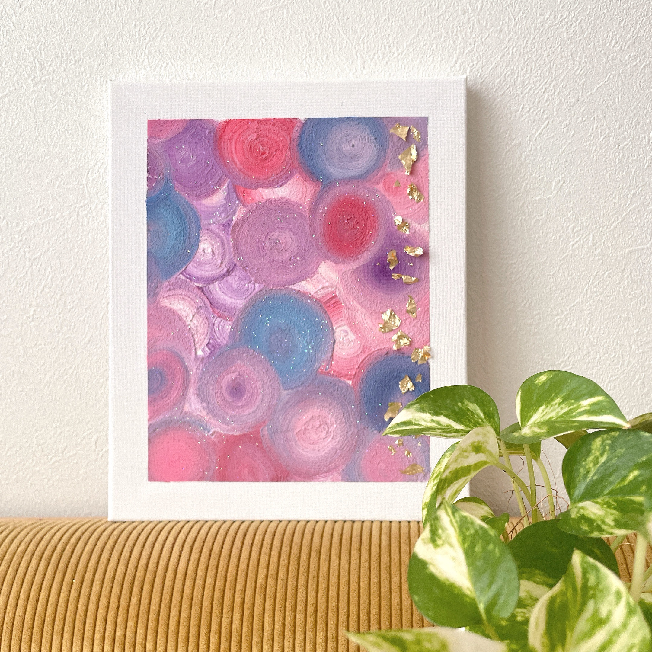 テクスチャーアート 絵画 インテリアアート 立体 花 絵 いちご 北欧