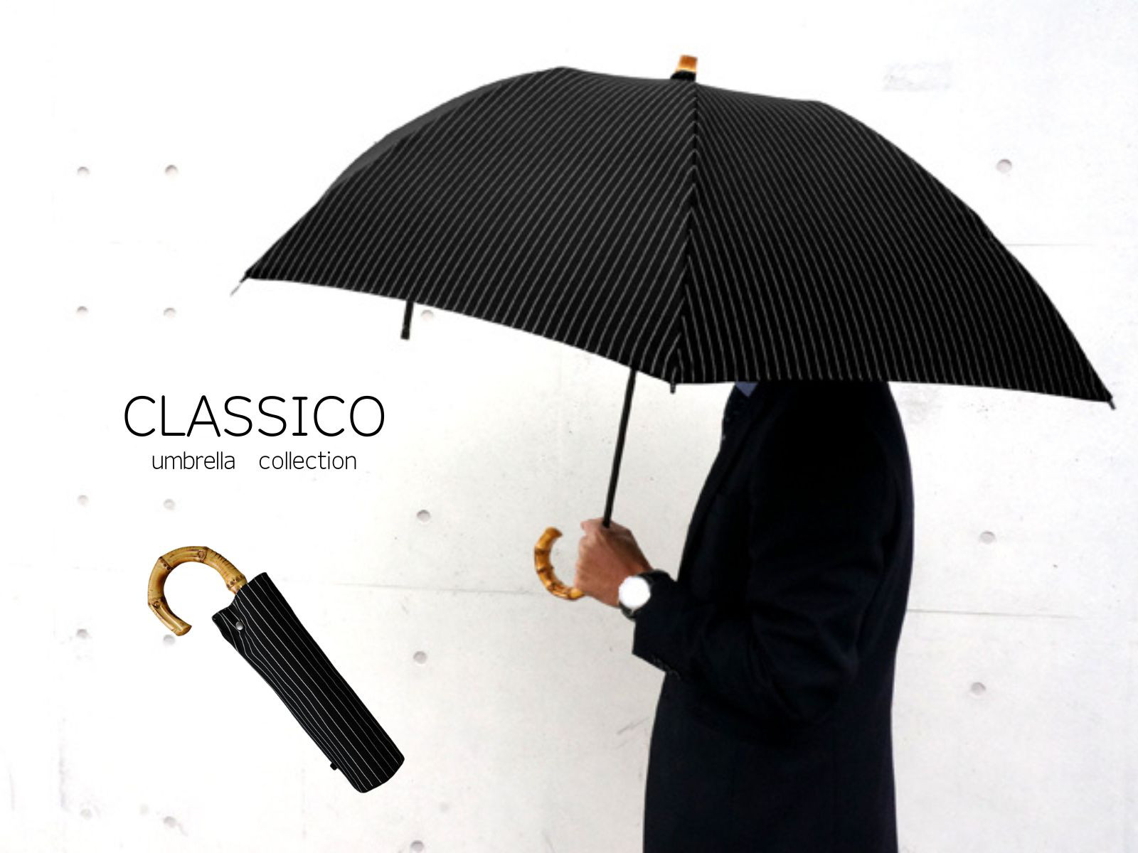 【美品】【バーバリー】高級 雨傘 手開き 男性用 ネイビー系 ストライプ 完売につき販売終了【メンズ晴雨兼用傘】一級遮光-ペイズリー