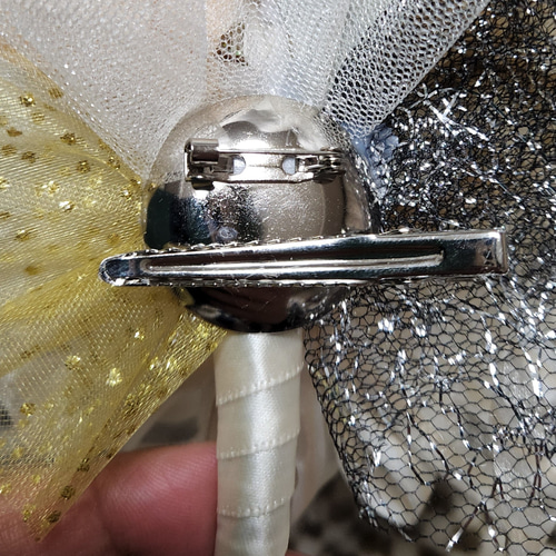 オーダー受付　コサージュor髪飾り プリザーブドフラワー 送料無料 プリザーブドフラワー コサージュ ルーチェ 選べる3