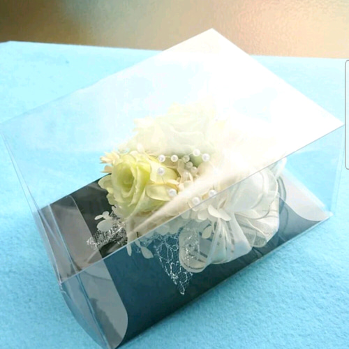 プリザーブドフラワー☆おしゃれコサージュ・髪飾り☆(ベージュ系) 卒