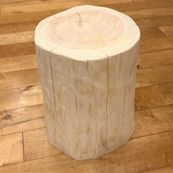 Hinoki  Wood  Stool  No.604 3枚目の画像