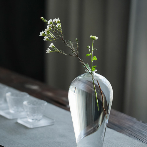 HINERI / 3D printed 花瓶 / 一輪挿し / ドライフラワー