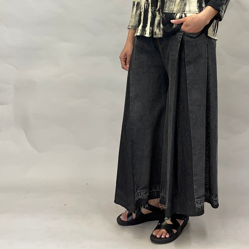 SALE ワイドデニムパンツ レディース ボトムス ジーンズ バイ SALE ワイドデニムパンツ レディース ボトムス ジーンズ バイ