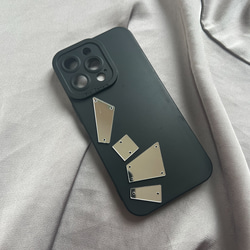 mirror iphone case 13/13pro/14/14pro/15pro 2枚目の画像