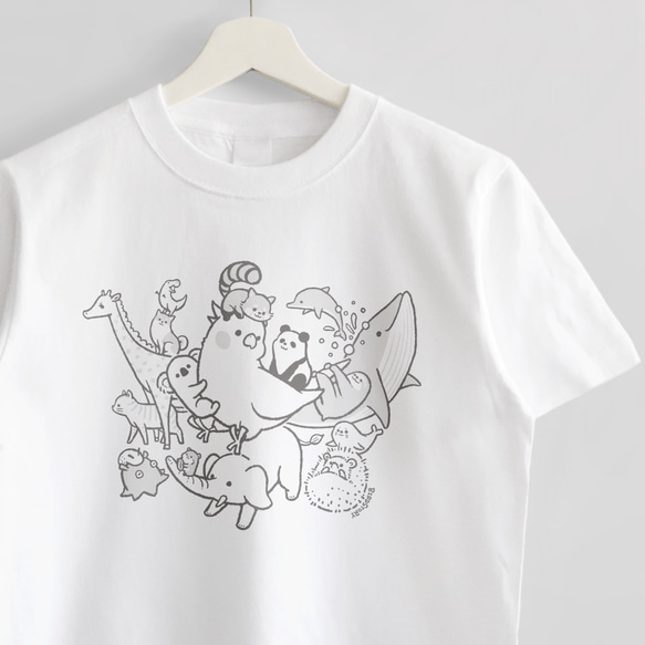 Tシャツ（ANIMAL STORY / オカメインコ） 1枚目の画像