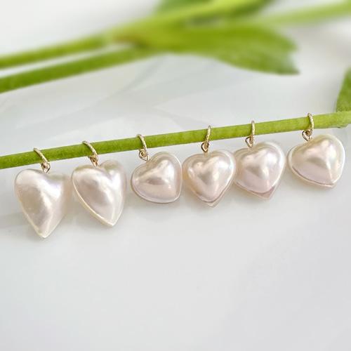 ハートパール ペンダントトップ ネックレス・ペンダント Mitsu Pearl