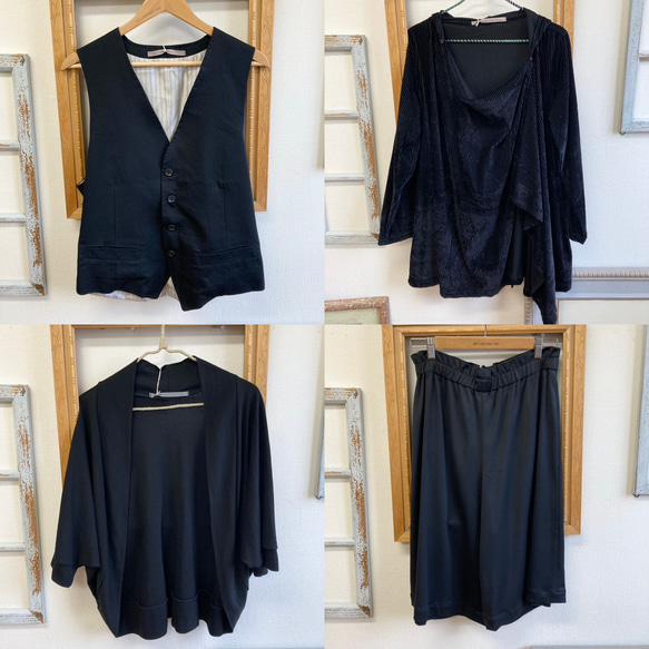 Creema春の福袋2024 ❤️洋服4点セット（黒） 2枚目の画像