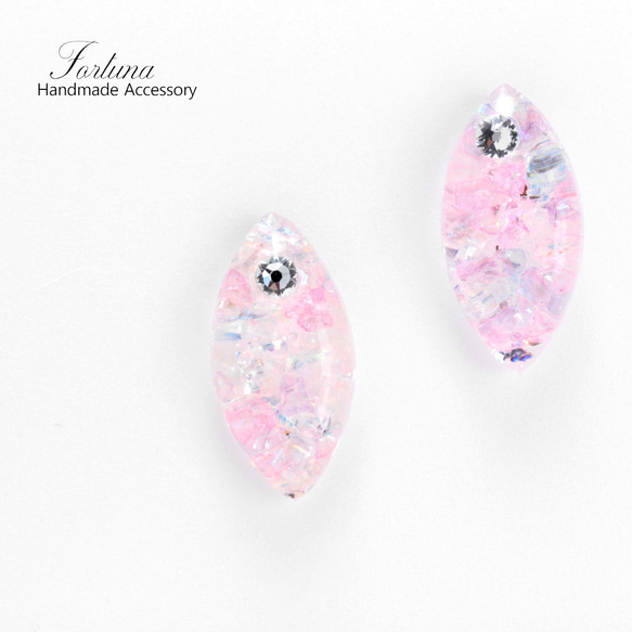 Pastel Jewel②(1222) ピアス/ノンホールピアス/樹脂ピアス 1枚目の画像