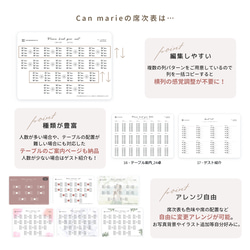 プロフィールブック テンプレート　Canva用【作り方付】／ Marron（マロン）　A5サイズ　[スマホのみOK］ 10枚目の画像