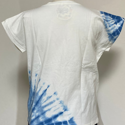 藍染め レディース Tシャツ 1枚目の画像