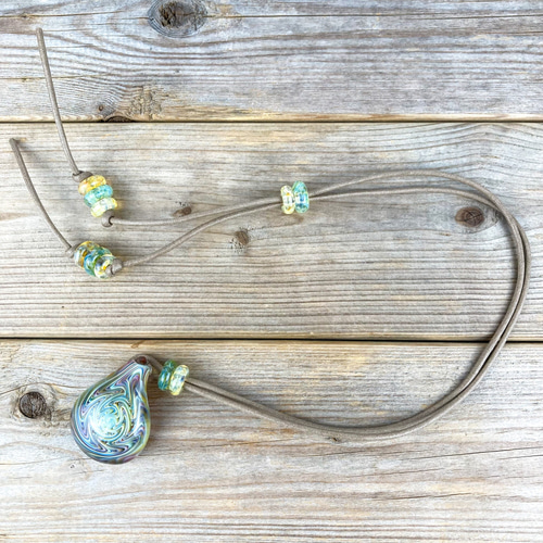 wig-wag Pendant ボロシリケイトガラス ペンダント WITF31