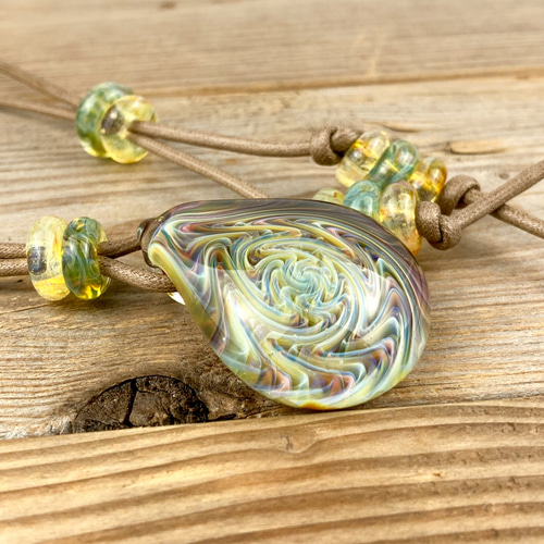wig-wag Pendant ボロシリケイトガラス ペンダント WITF31