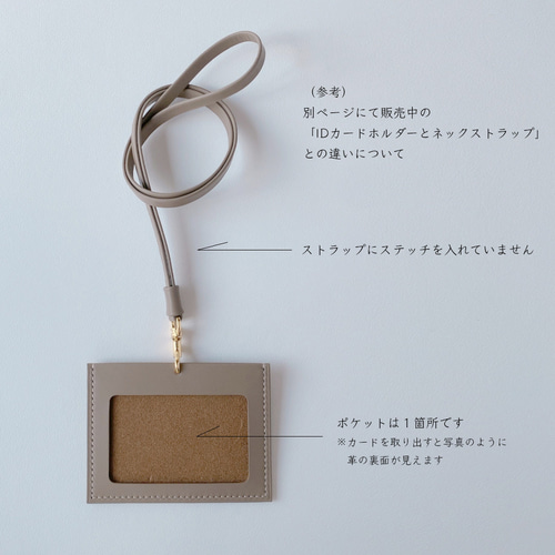 IDカードホルダー＆ネックストラップ」＋「カード窓から生まれた