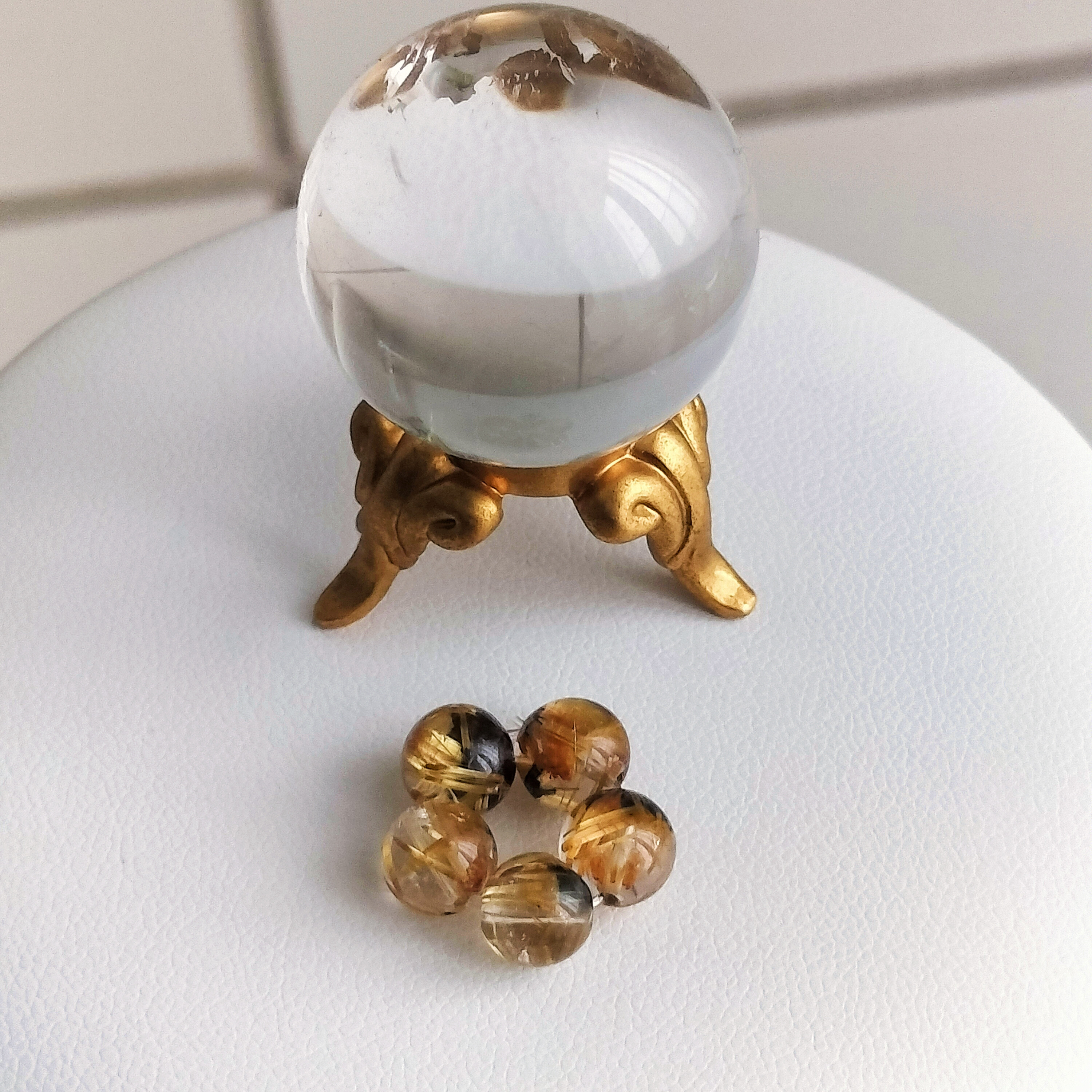 金錢籽石[qitl] ☯太陽輻射鈦金紅石石英其他包包陰陽師的作品17383108｜Creema