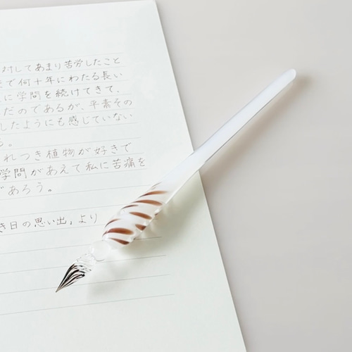 硝子工房きつねらんぷ　ガラスペン　3本セット 硝子工房きつねらんぷ ガラスペン 3本セット 硝子工房きつねらんぷ