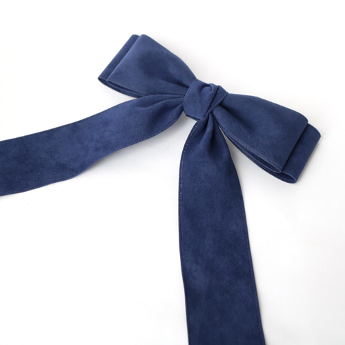 フェイクスエードの足つきリボン その他ヘアアクセサリー Uzuki 通販