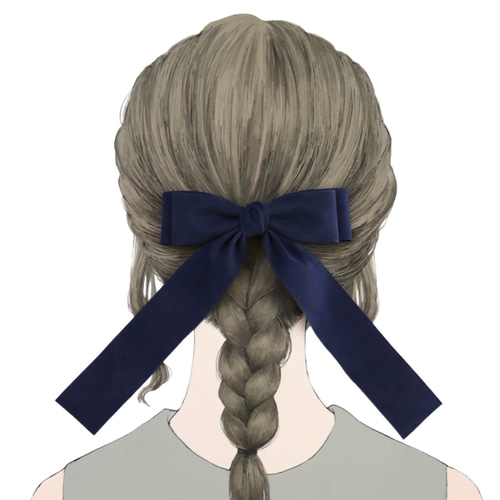 フェイクスエードの足つきリボン その他ヘアアクセサリー Uzuki 通販