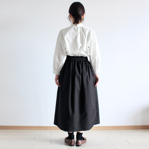 コットン100% ラグラン七分袖ジャケット&スカート セットアップ