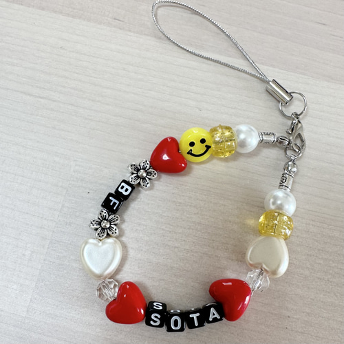 BE:FIRST ビーファースト ソウタ ビーズストラップ キーホルダー