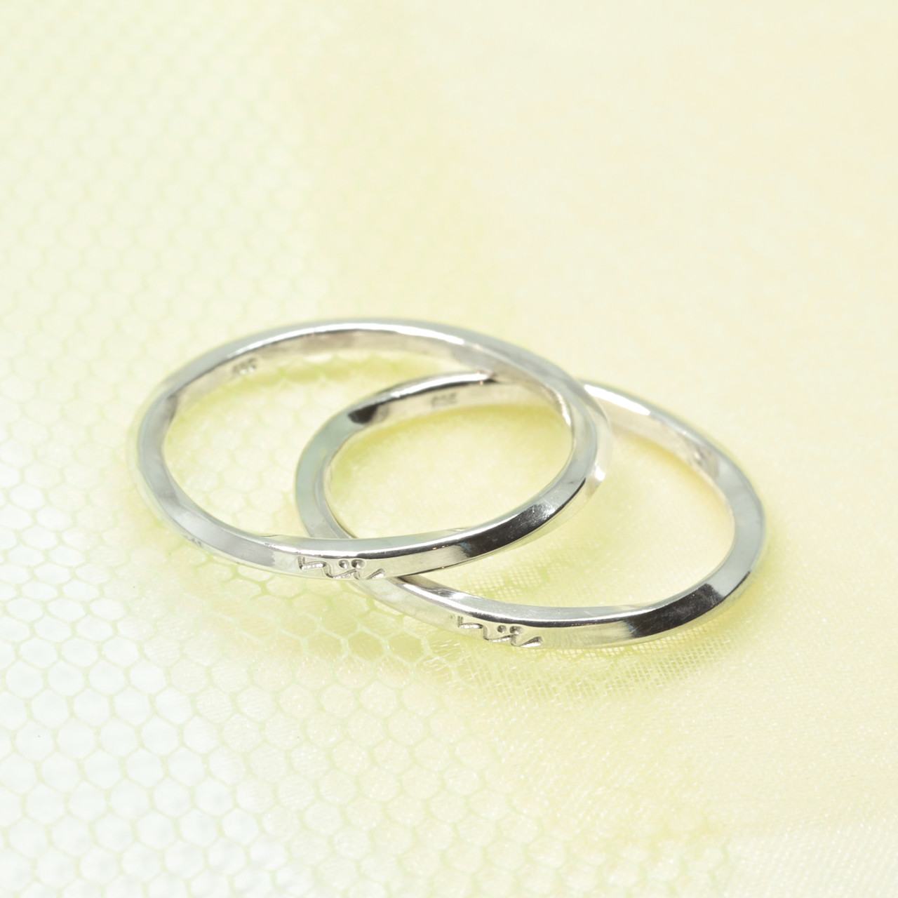 《reversed》 silver925 ストレートリング