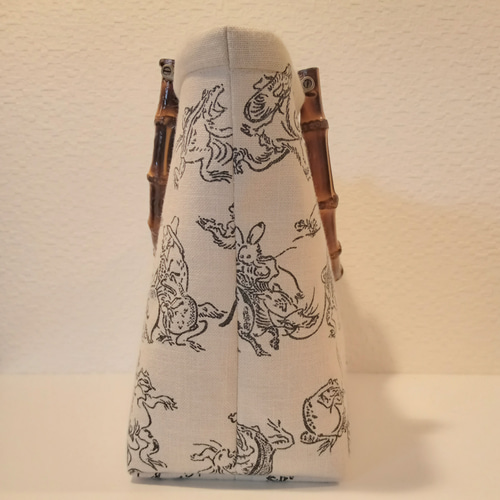 鳥獣戯画 和装バッグ ハンドバッグ Midinette 通販 17383886 鳥獣戯画 和装バッグ ハンドバッグ Midinette 通販 17383886