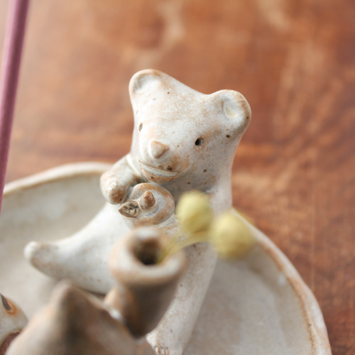 お香立て クマ その他インテリア雑貨 星桐子 通販 17384054｜Creema