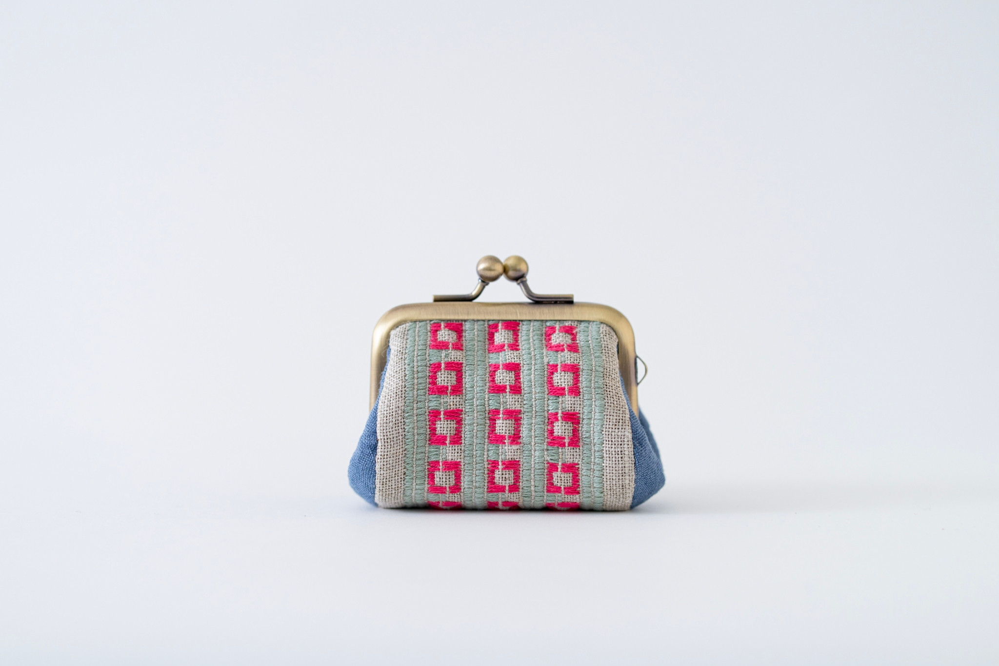 koginがま口(小)【受注制作】草実すだれ