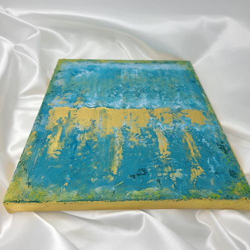 アートパネル＊ テクスチャーアート ゴールド インテリア 原画 モダン #67