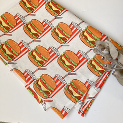 バーガー☆ハンバーガー ランチョンマット ハンドメイド