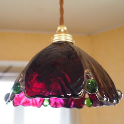 ステンドグラスランプ 葡萄 スタンドランプ スタンドライト