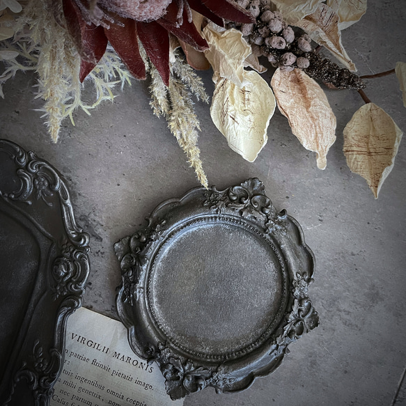 アンティークプレート/ダークテイスト/コイントレー その他インテリア