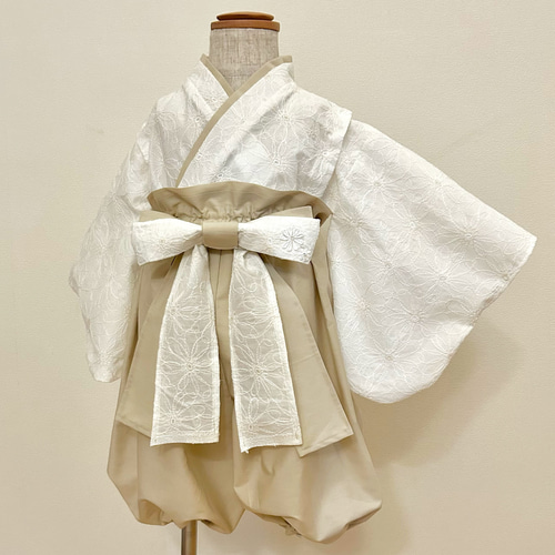 オーダー受付中 ベビー袴 サイズ70〜80 生後3ヶ月〜2歳 ベビー服