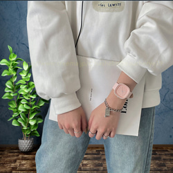 ファッション ベルト ワールド アクセサリー ジュエリー 腕時計 通勤 通学 カップル時計 学生腕時計 伸縮式 10枚目の画像